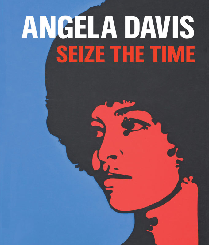 Poster of Angela Davis with the text 