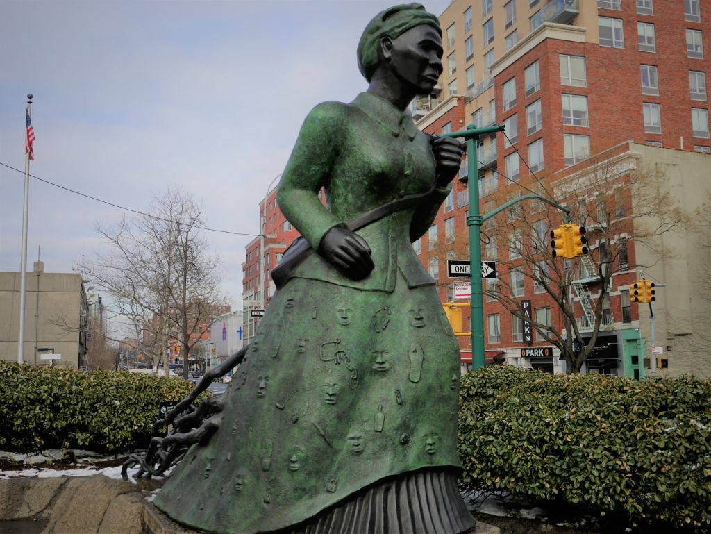 Harriet Tubman memorial in Harlem